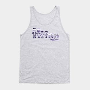 Car Sticker Family Tank Top